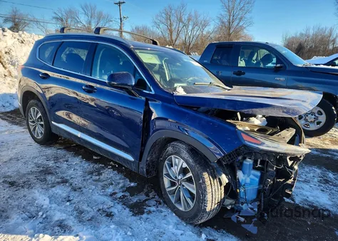 2020 Hyundai Santa Fe Sel z USA, uszkodzony, nr VIN 5NMS3CAD1LH196683